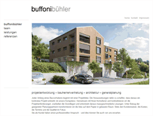 Tablet Screenshot of buffonibuehler.ch